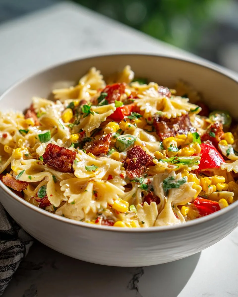 BBQ Pasta Salad Bowl - detail 3