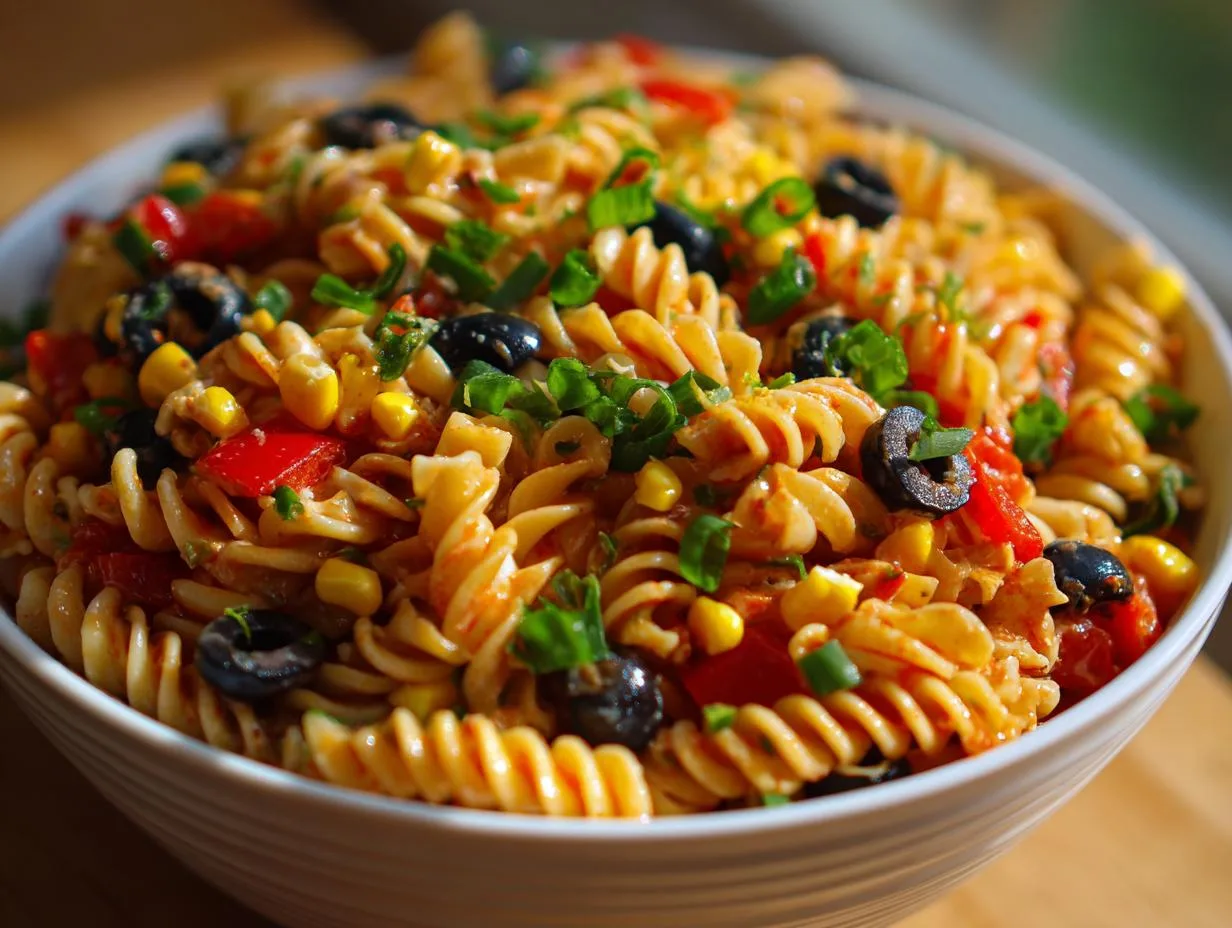 BBQ Ready Mexican Pasta Salad in Just 23 Minutes