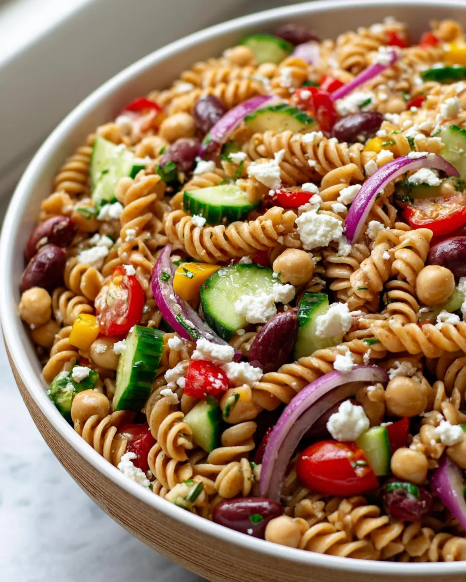 Bean Packed Pasta Salad Recipe - detail 1