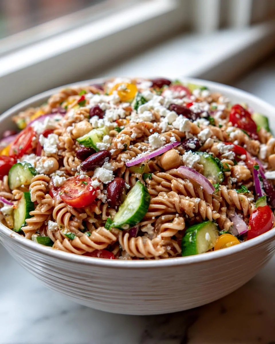 Bean Packed Pasta Salad Recipe - detail 2