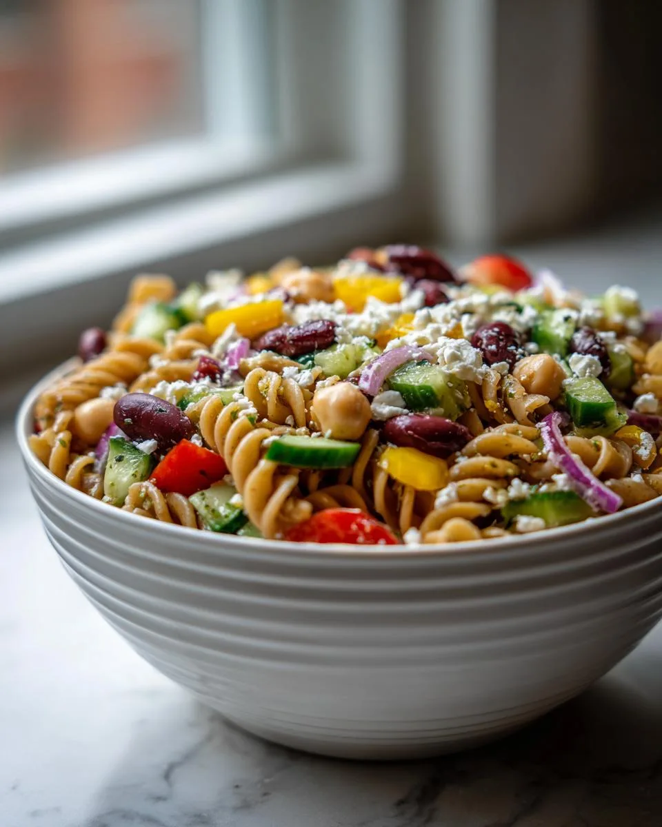 Bean Packed Pasta Salad Recipe - detail 3