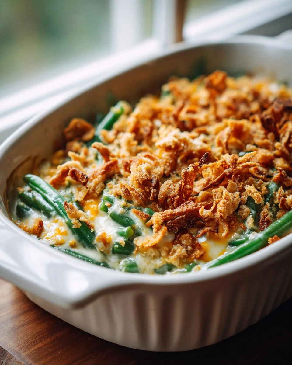 Beer Cheese Green Bean Casserole - detail 1