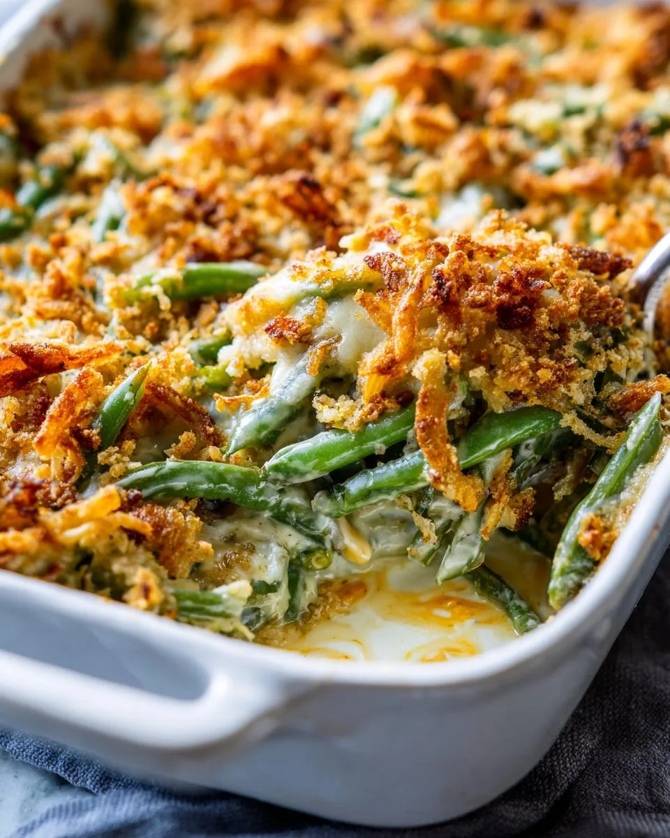 Beer Cheese Green Bean Casserole - detail 2