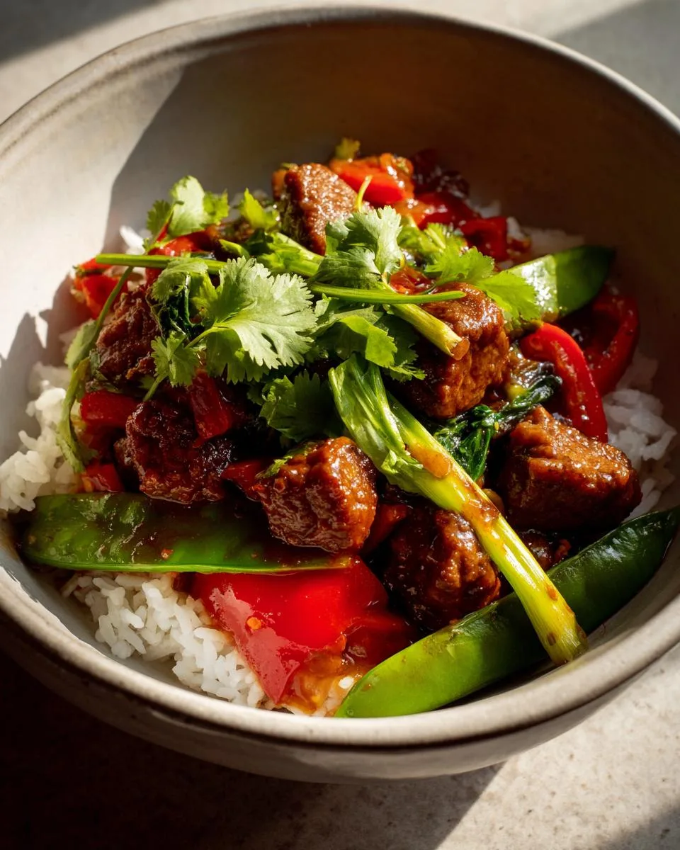 Bulgogi Ground Beef Stir Fry - detail 2