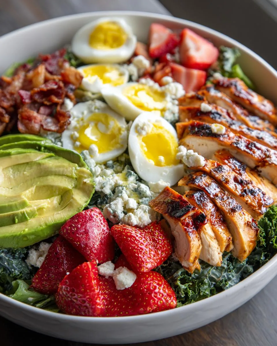 Chicken Cobb Protein Salad Bowl - detail 2