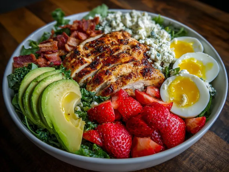 Chicken Cobb Protein Salad Bowl