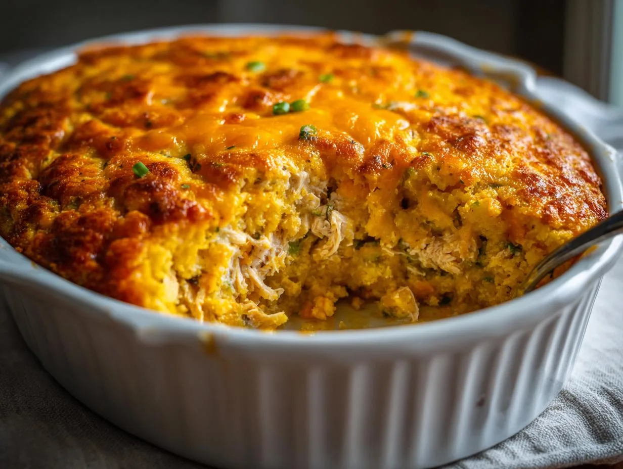 Perfect Chicken Cornbread Casserole Recipe in Just 6 Steps