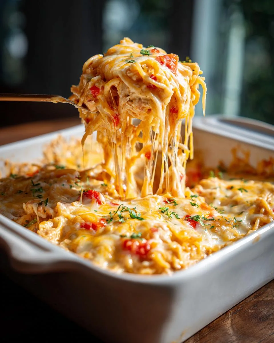 Chicken Rotel Spaghetti - detail 2