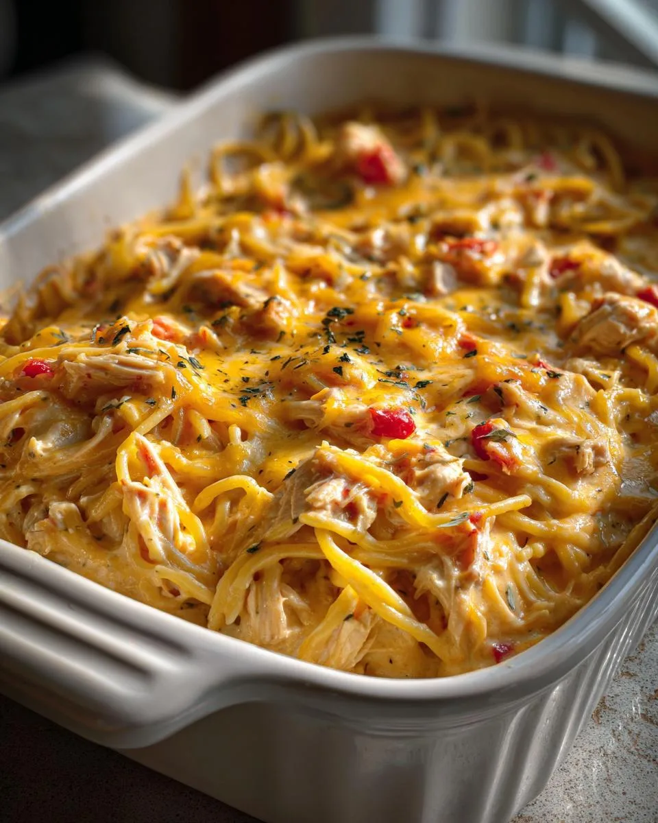 Chicken Rotel Spaghetti Bake - detail 1
