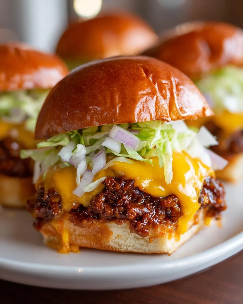 Chopped Cheese Sliders Recipe - detail 1