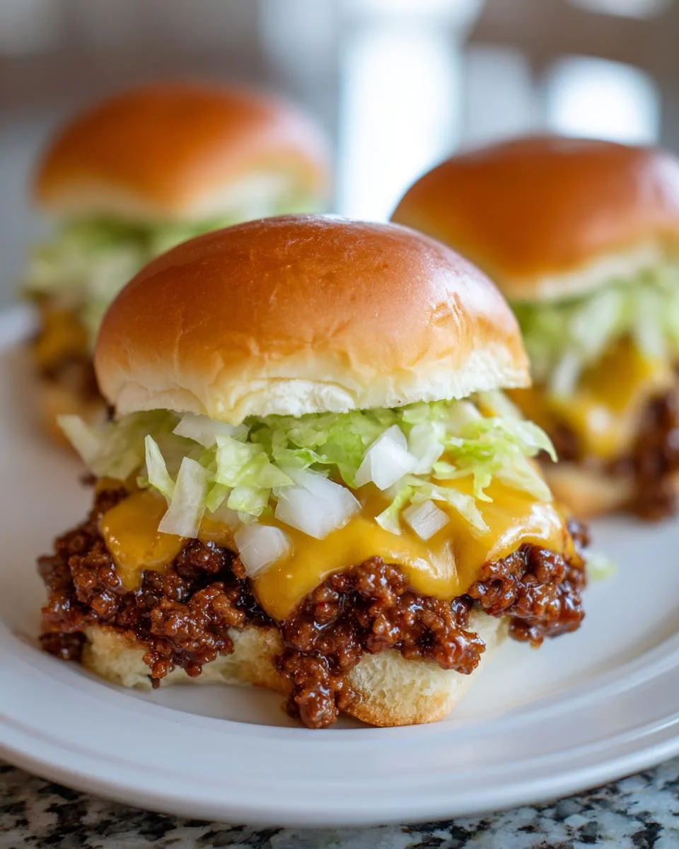 Chopped Cheese Sliders Recipe - detail 2