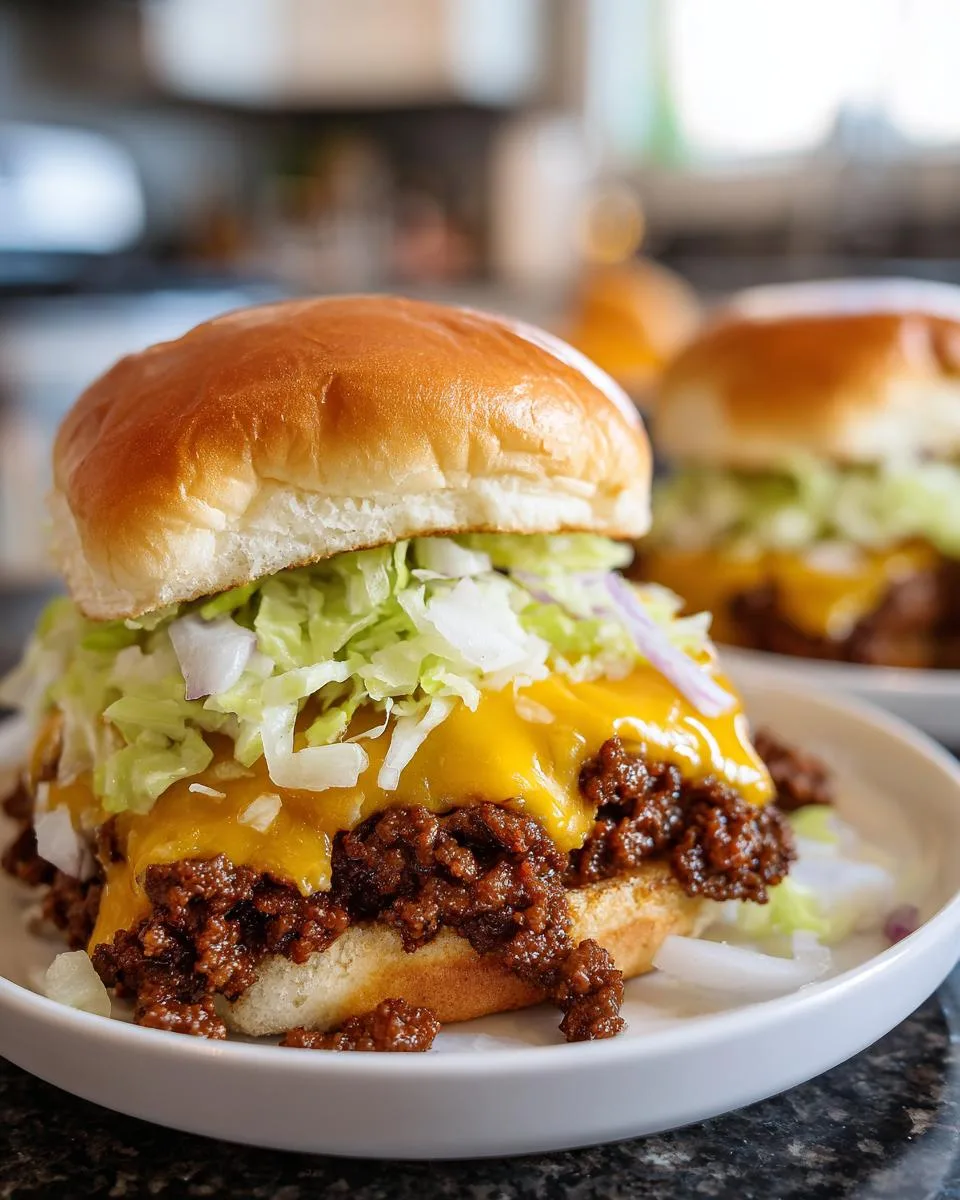 Chopped Cheese Sliders Recipe - detail 3