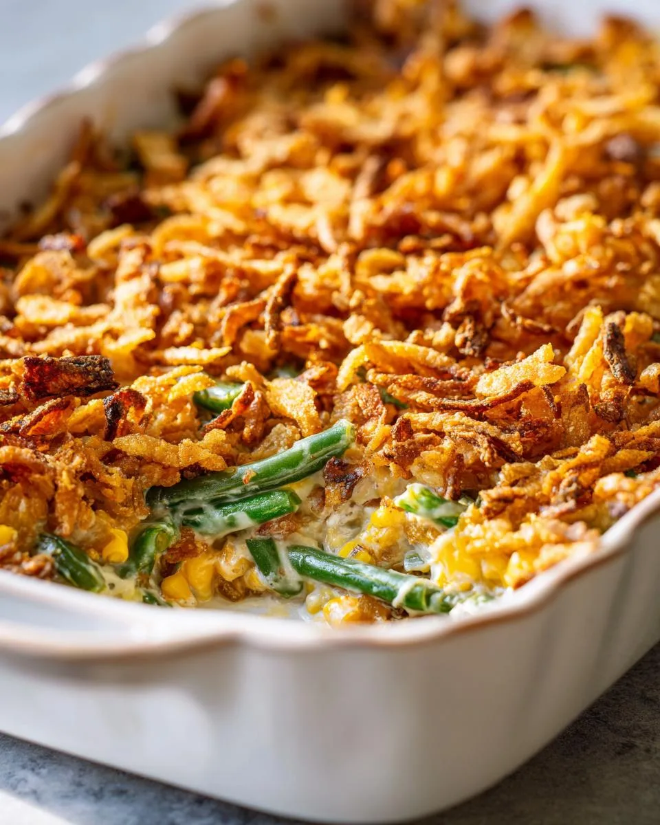 Corny Green Bean Casserole - detail 3