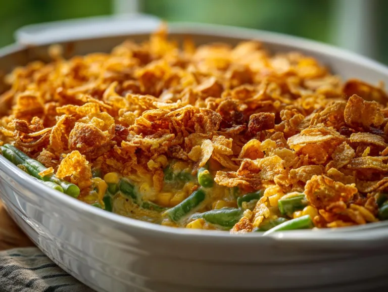 Corny Green Bean Casserole