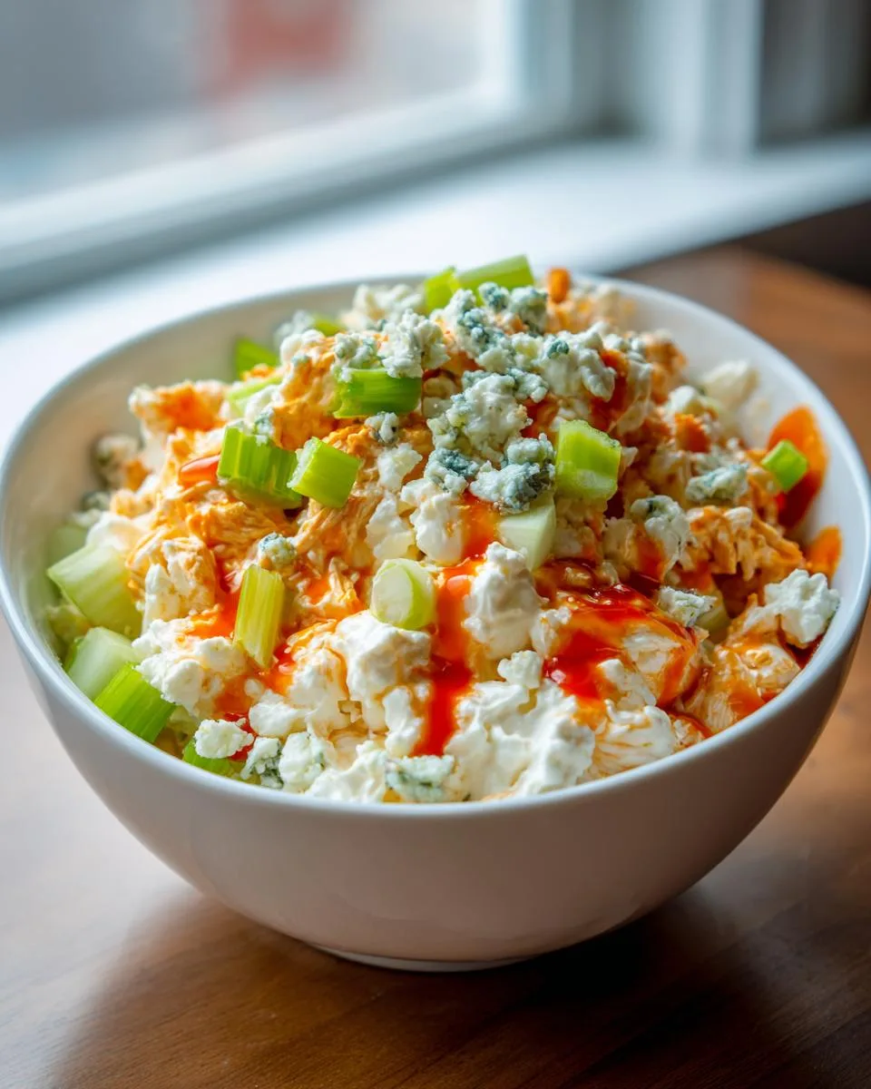 Cottage Cheese Buffalo Chicken Salad - detail 2