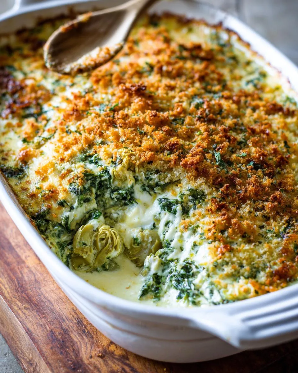 Creamy Parmesan Spinach Bake - detail 1