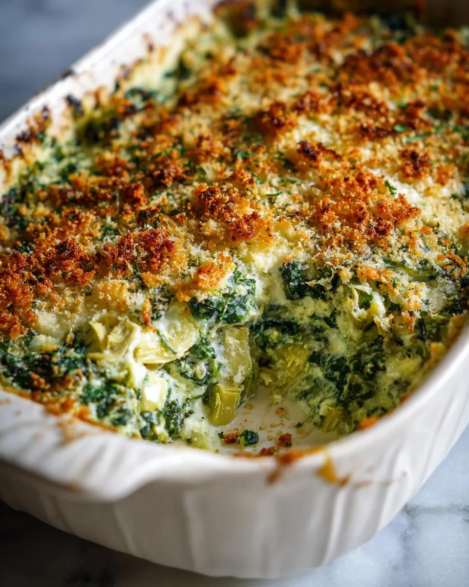 Creamy Parmesan Spinach Bake - detail 3