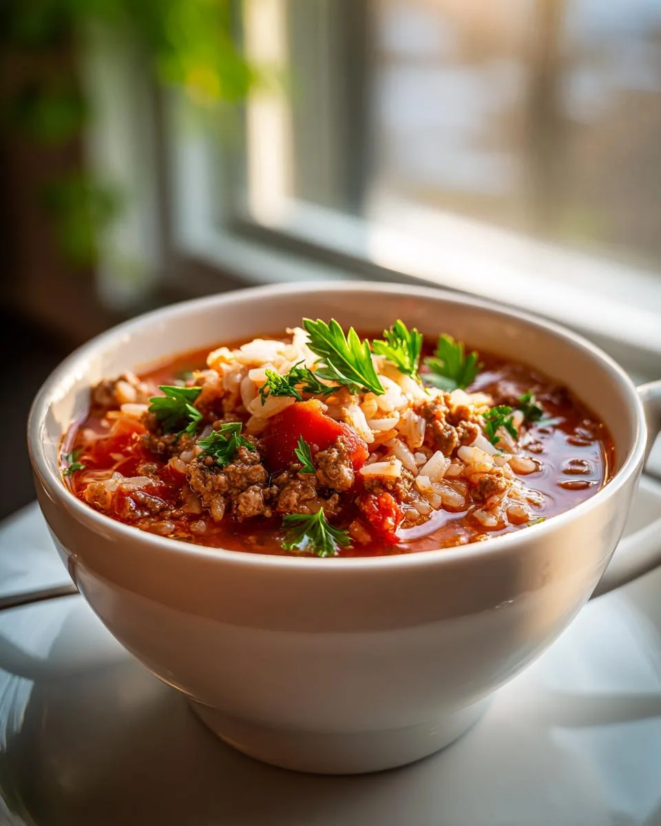 Crockpot Cabbage Roll Soup Recipe - detail 1