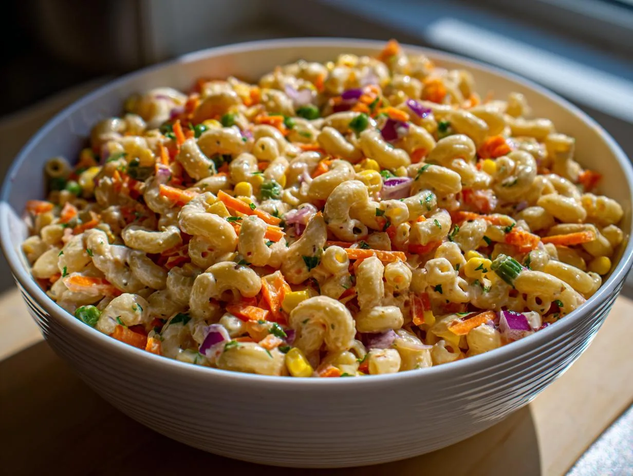 Dominican Macaroni Pasta Salad That Steals the Show