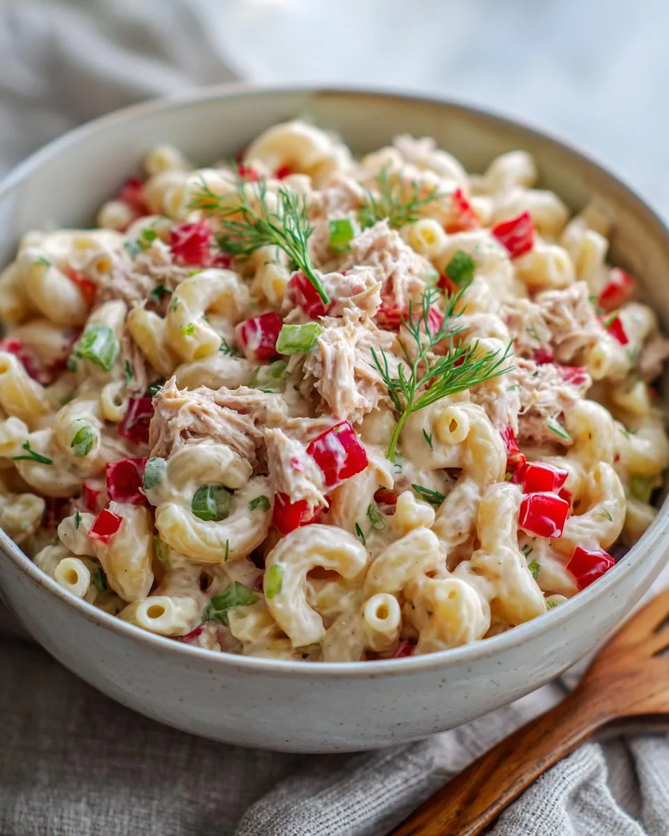Easy Tuna Macaroni Salad - detail 1