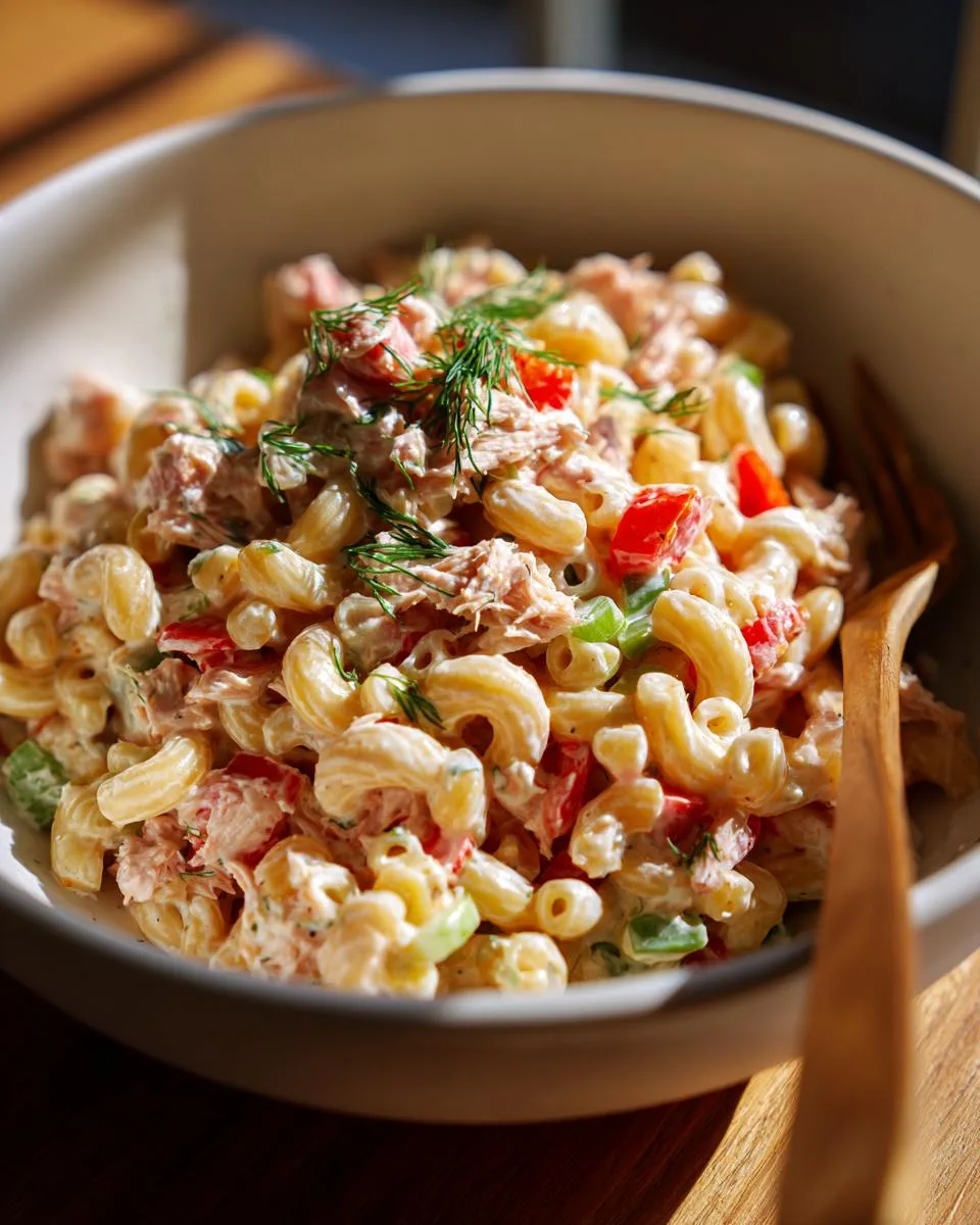Easy Tuna Macaroni Salad - detail 2