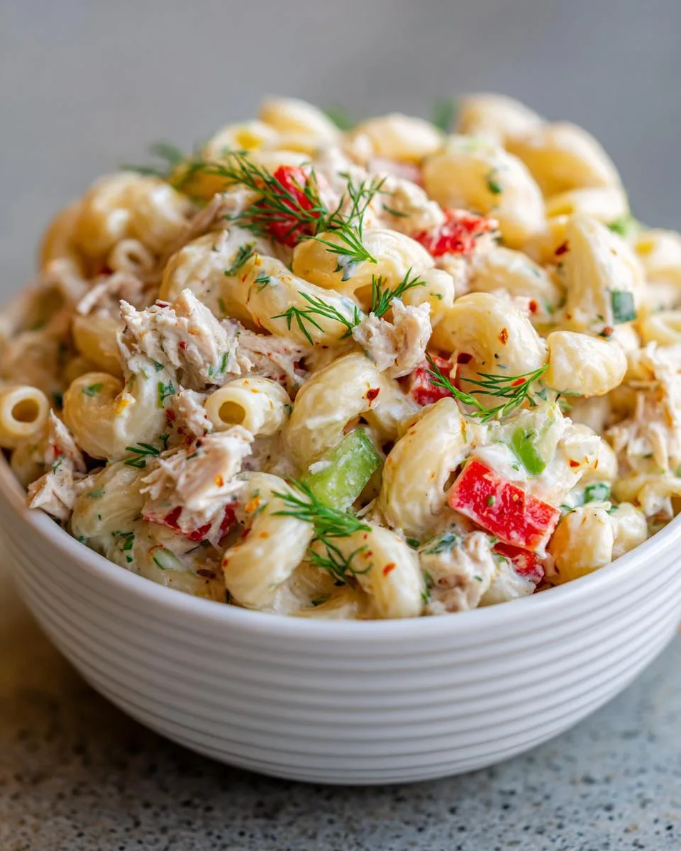 Easy Tuna Macaroni Salad Recipe - detail 1