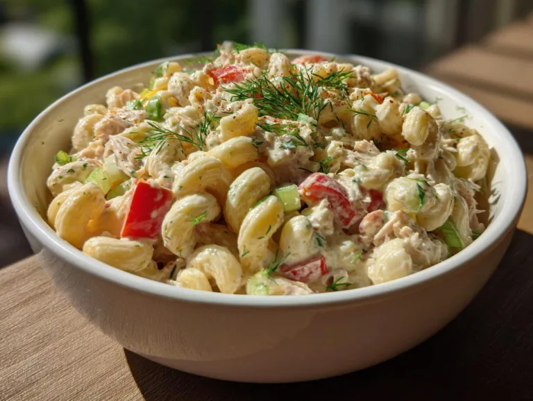 Easy Tuna Macaroni Salad Recipe