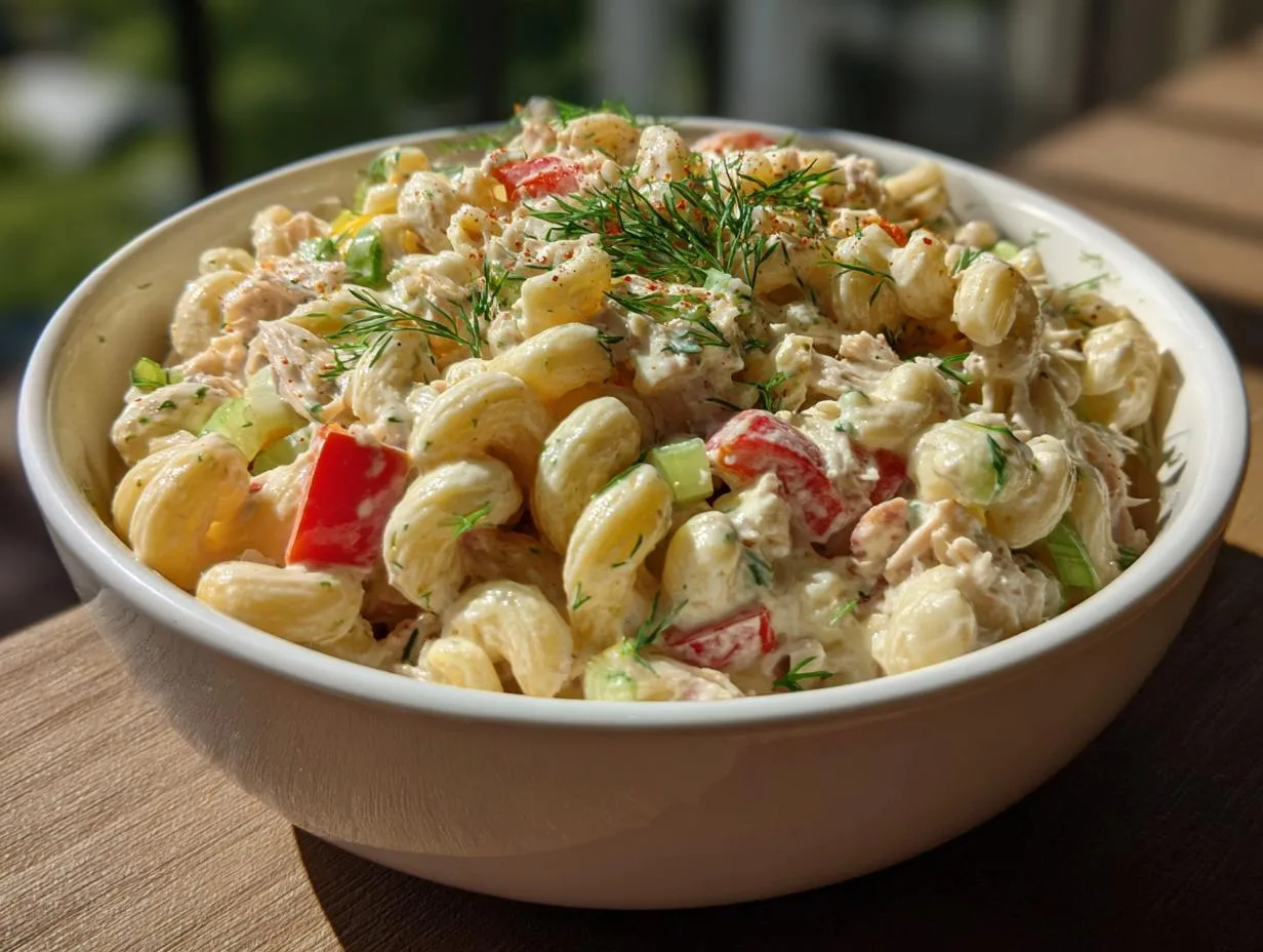 Easy Tuna Macaroni Salad Recipe With 30-Minute Magic