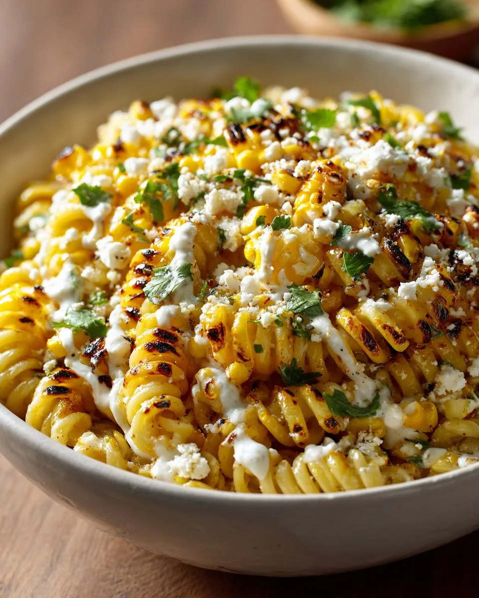 Elote Inspired Pasta Salad Recipe - detail 1