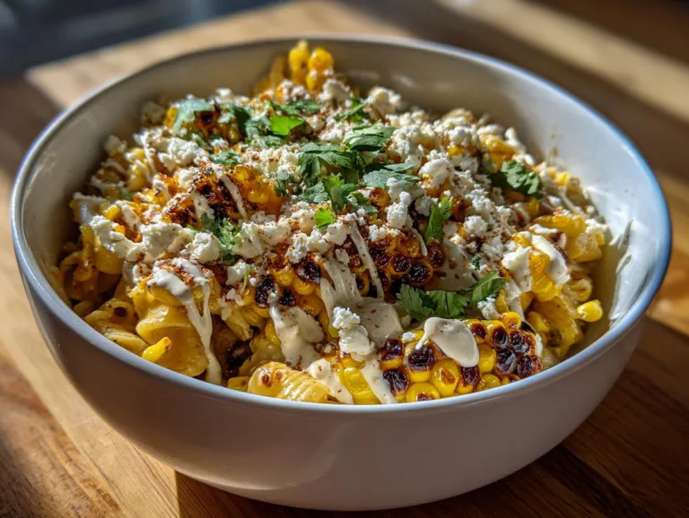 Elote Inspired Pasta Salad Recipe