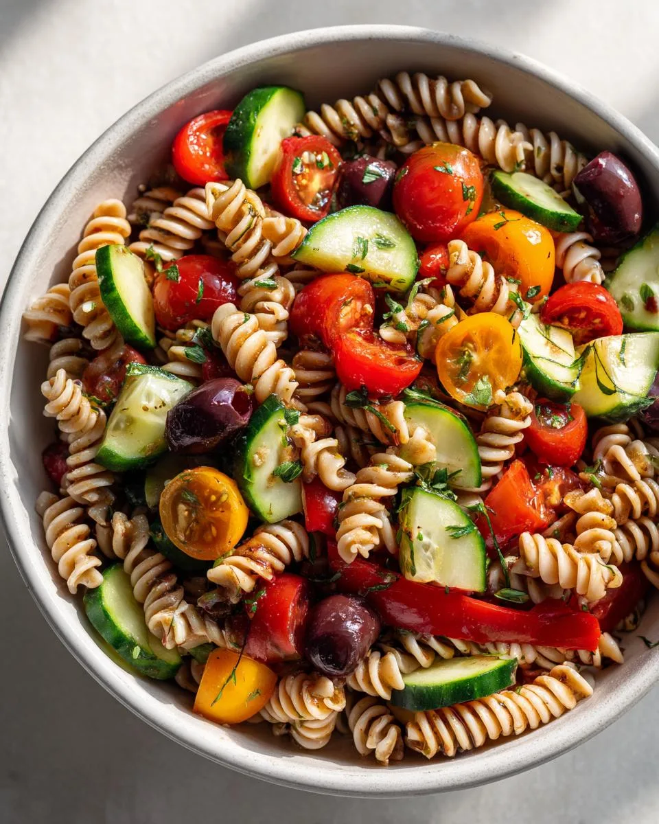 Fiber Rich Pasta Salad Recipe - detail 3