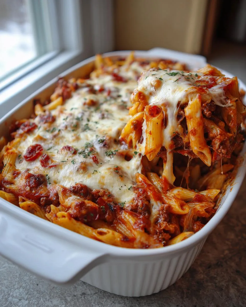 High Protein Pasta Bake Recipe - detail 2
