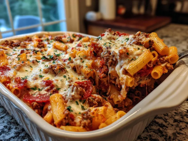 High Protein Pasta Bake Recipe