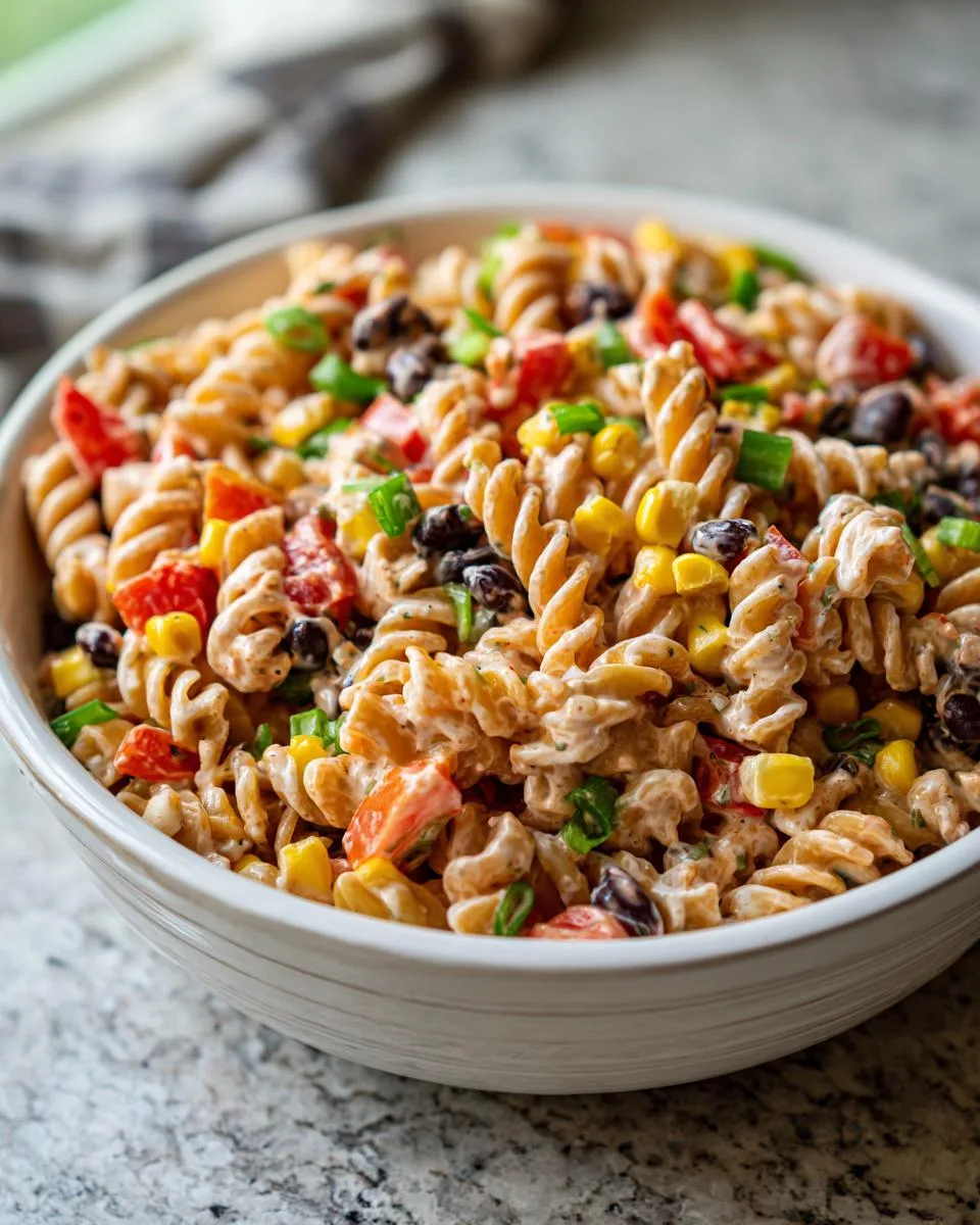Mexican Fiesta Pasta Salad Recipe - detail 3