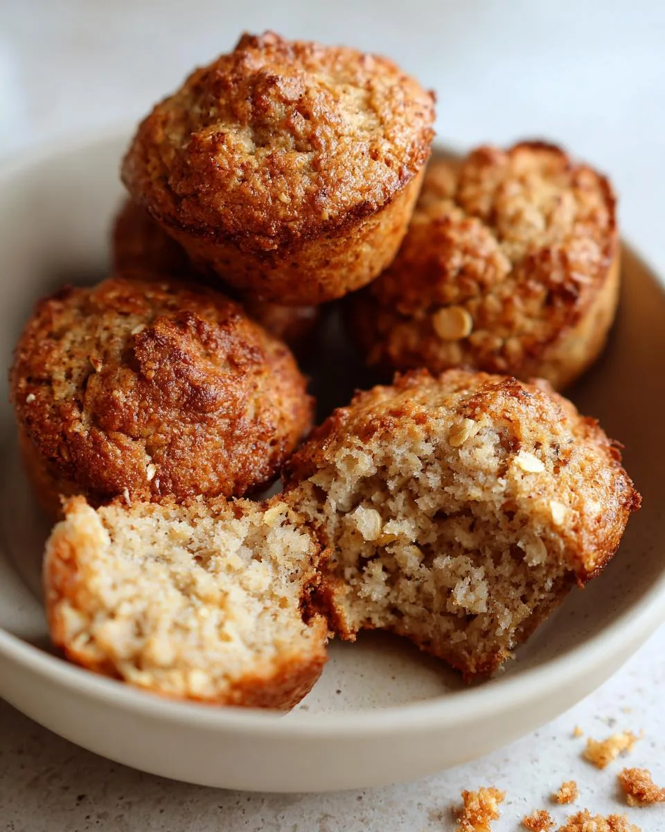 Mini Banana Oat Muffins - detail 1