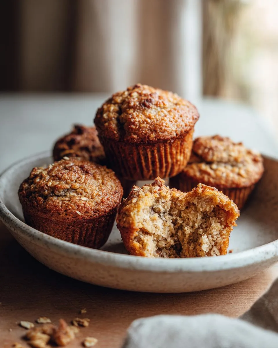 Mini Banana Oat Muffins - detail 3