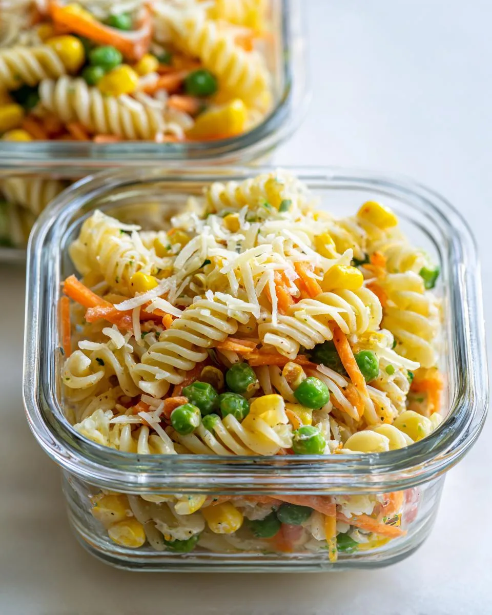 Mini Pasta Salad Lunch Cups - detail 3