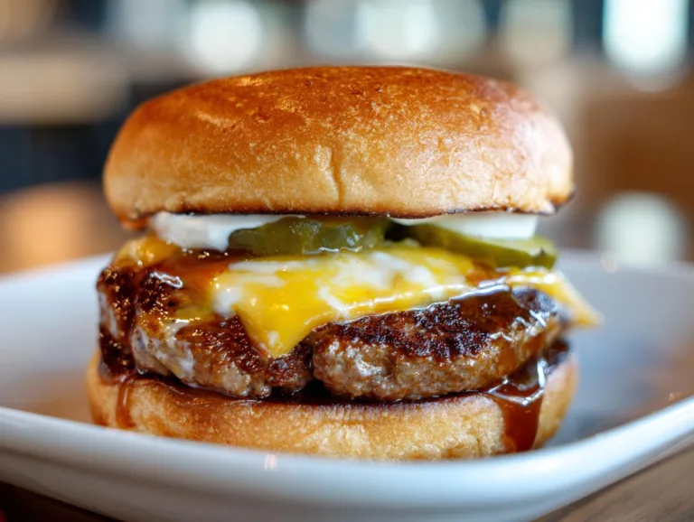 Pickle Crustburger Dinner Recipe