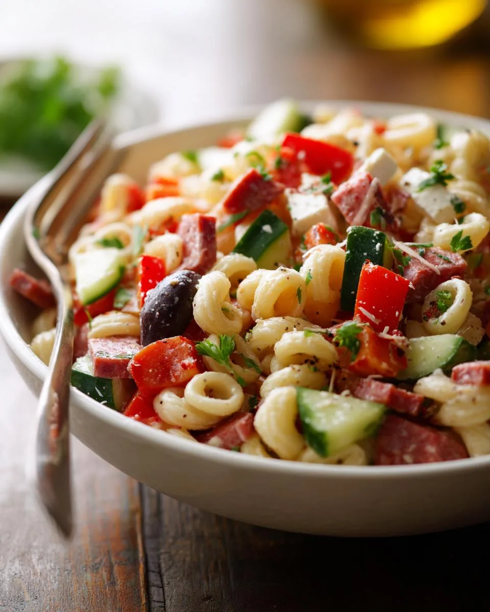 Potluck Pasta Salad Recipe - detail 3