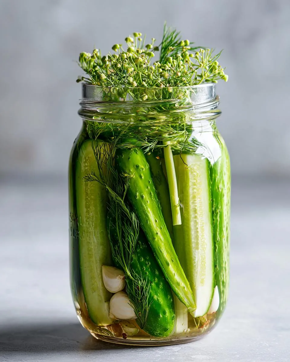 Quick Dill Pickles - detail 3