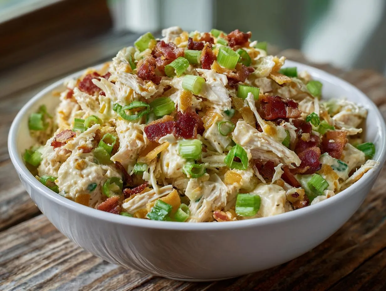 Rotisserie Ranch Chicken Salad Bowl That’s Irresistible