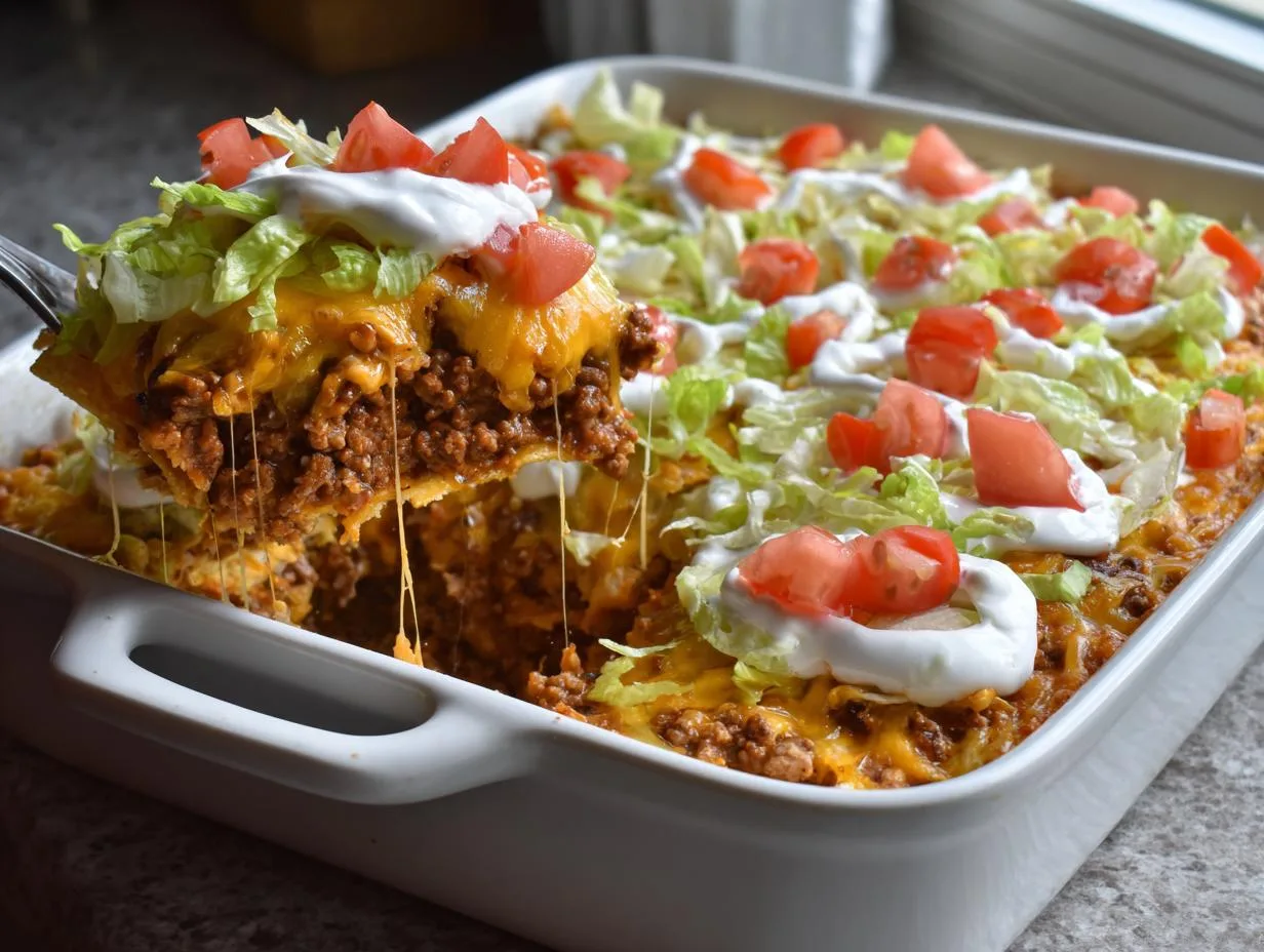 1 Amazing Taco Salad Casserole Recipe for Hectic Weeknights