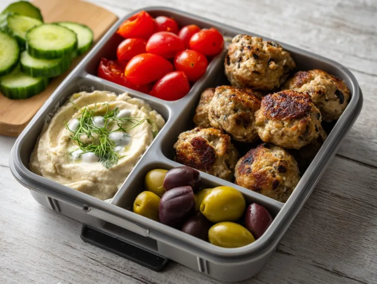 Turkey Meatball Bento Lunch