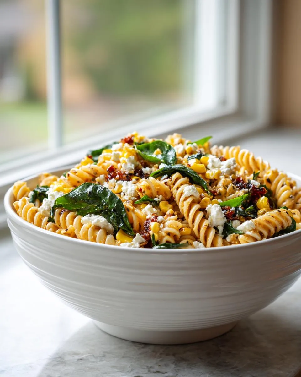 Vegetarian Protein Pasta Salad Bowl - detail 3