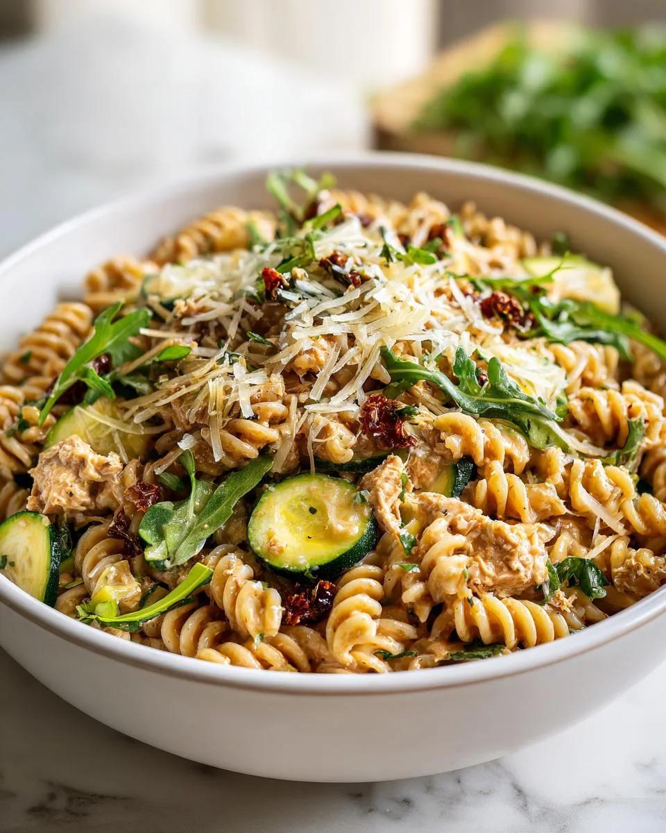 Veggie Tuna Pasta Salad Recipe - detail 2