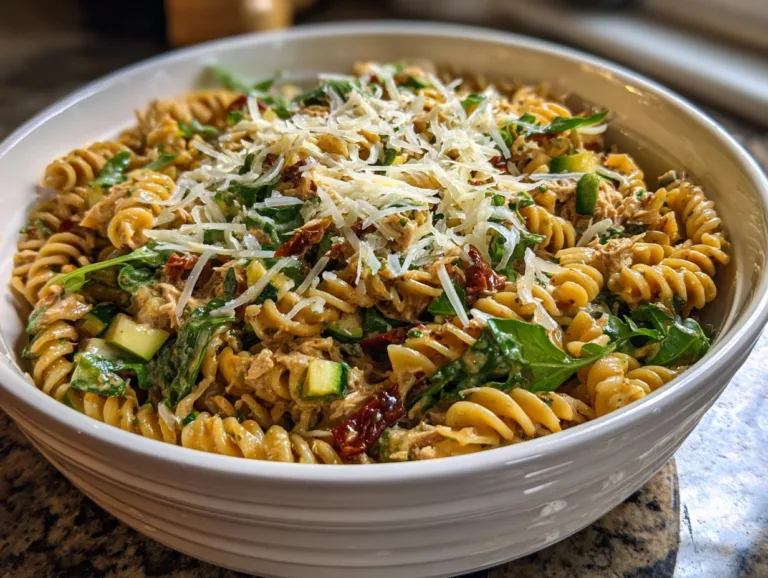 Veggie Tuna Pasta Salad Recipe